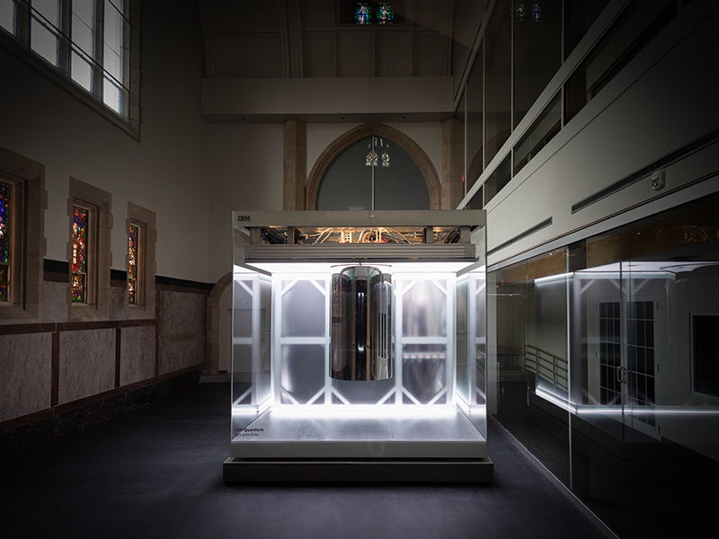 Quantum computer housed at RPI